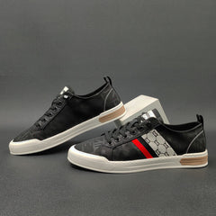 Men Fashion Breathable Canvas Flat Casual Shoes Newgew Shoes