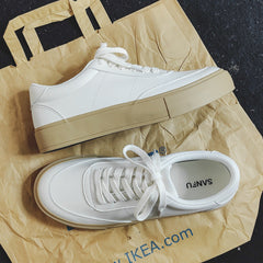 Men Minimalism Fashion Flat Casual Skate Shoes Newgew Shoes