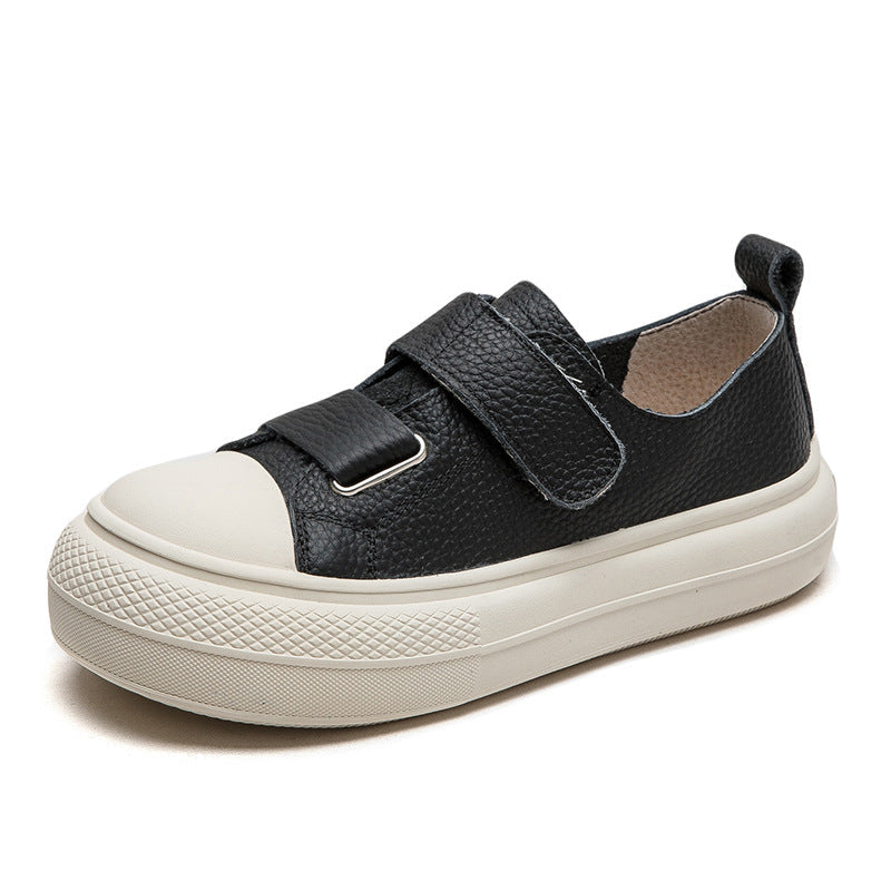 Women Minimalist Soft Leather Flat Casual Shoes Newgew Shoes
