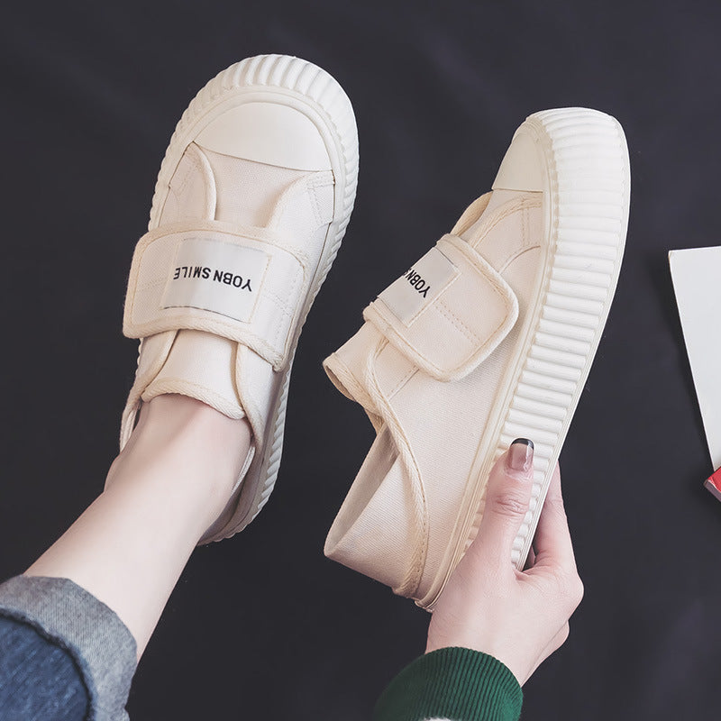 Korean Style Magic Stick Female Canvas Shoes Newgew
