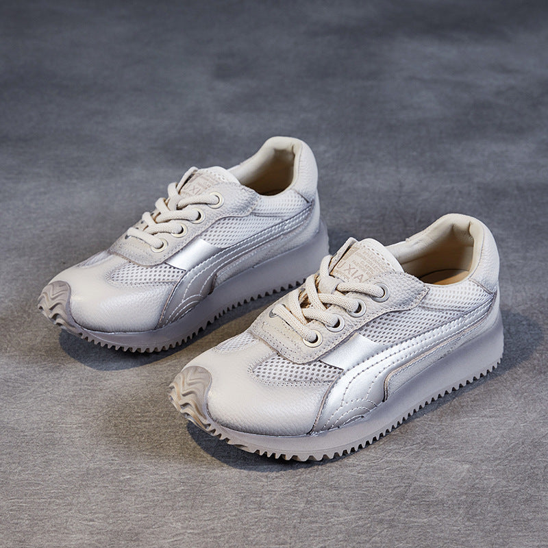 Women Retro Breathable Mesh Casual Training Sneakers Newgew Shoes