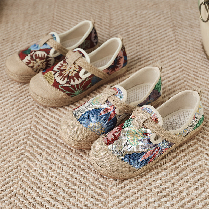 Style Round Toe Flat Bottom For Canvas Shoes Newgew
