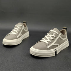 Men Fashion Breathable Canvas Flat Casual Shoes Newgew Shoes