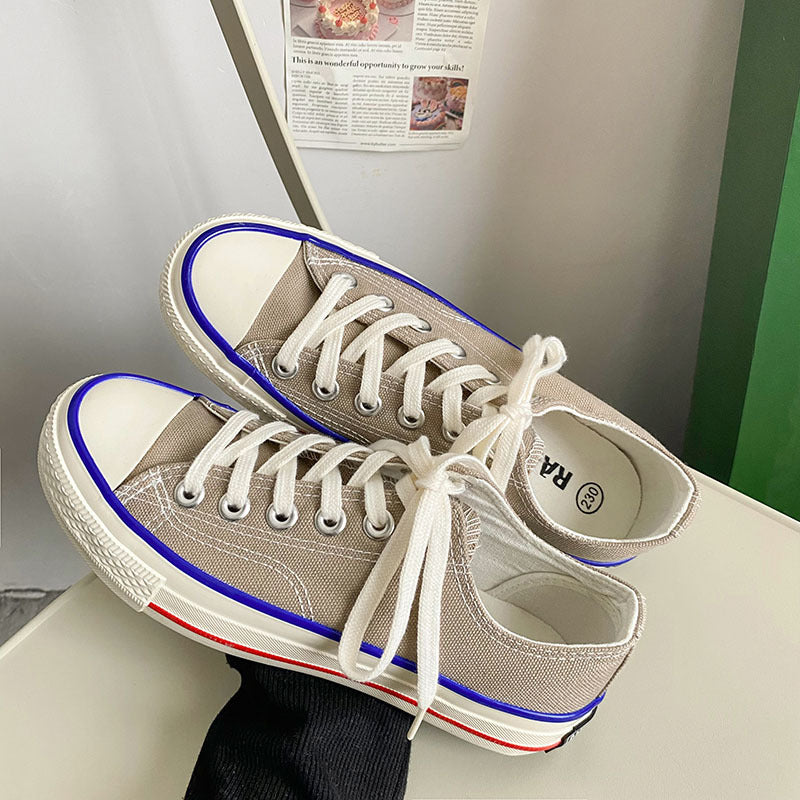 Women's Retro Classic Versatile Couple Board Canvas Shoes Newgew