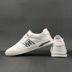 Men Fashion Soft Leather Flat Casual Shoes Newgew Shoes