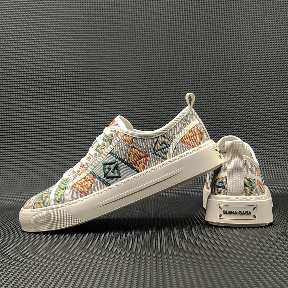 Men Stylish Fashion Canvas Slip-on Casual Shoes Newgew Shoes