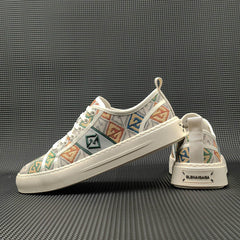 Men Stylish Fashion Canvas Slip-on Casual Shoes Newgew Shoes