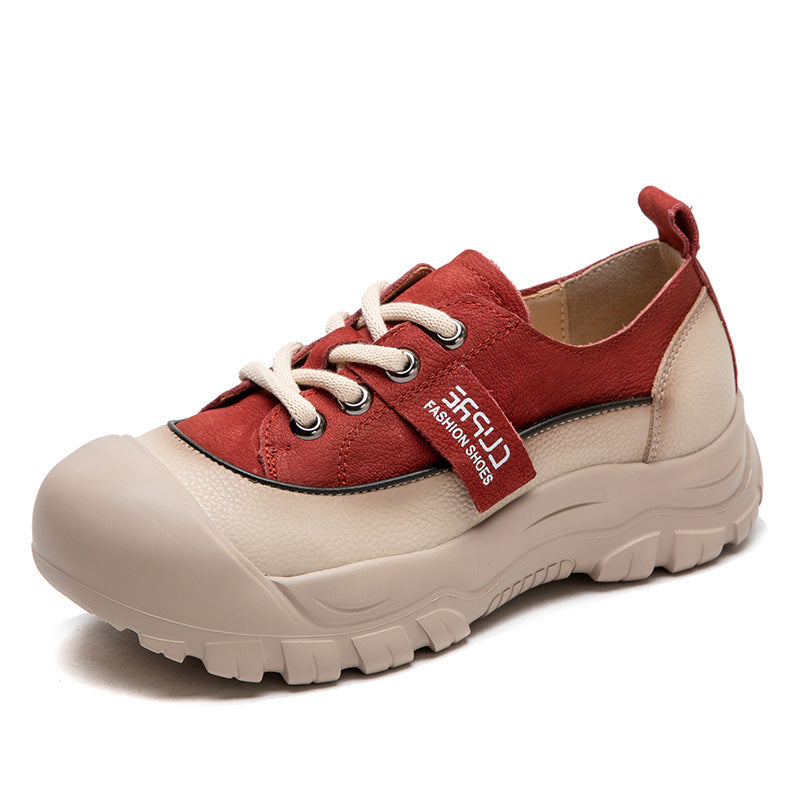 Women Minimalist Soft Leather Comfort Casual Shoes Newgew Shoes
