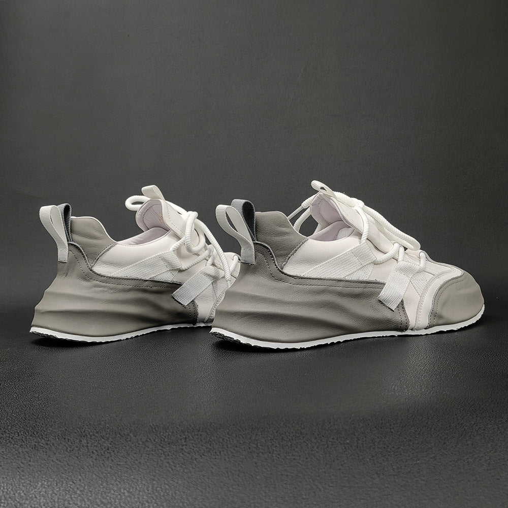 Men Minimalist Fashion Leather Casual Shoes Newgew Shoes