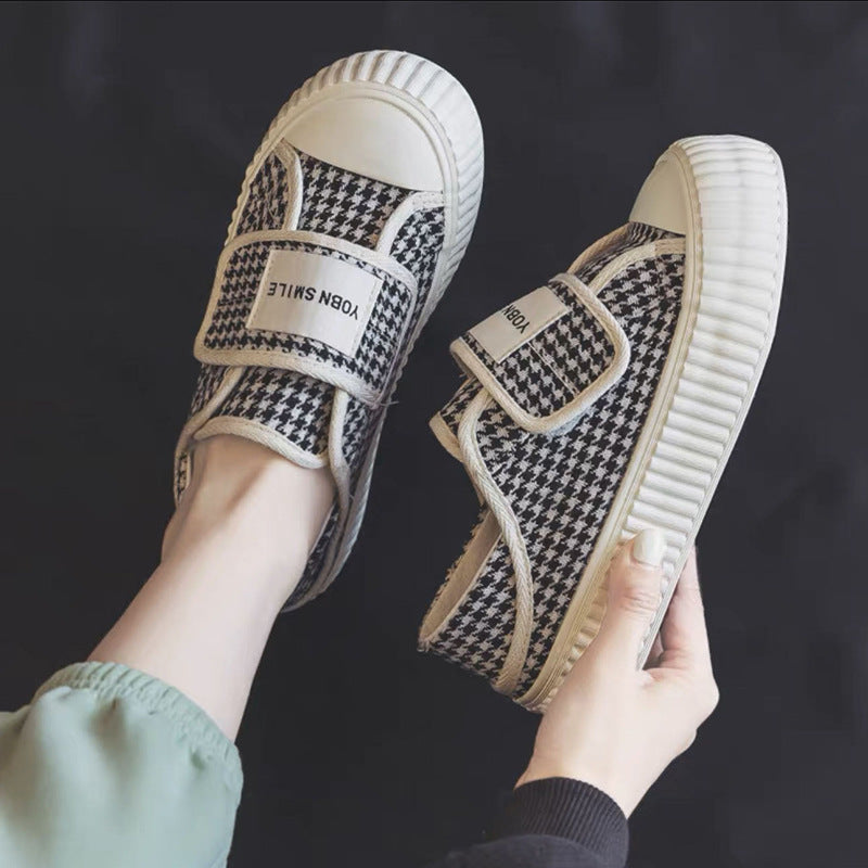 Korean Style Magic Stick Female Canvas Shoes Newgew