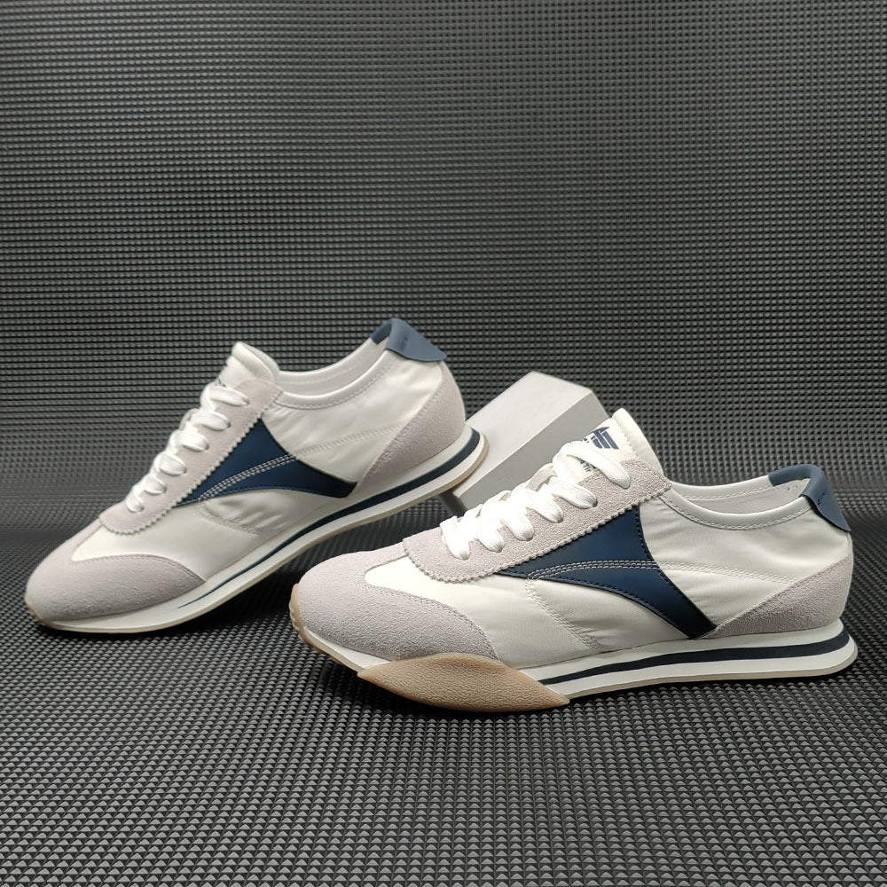 Men Fashion Patchwork Suede Breathable Soft Casual Shoes Newgew Shoes