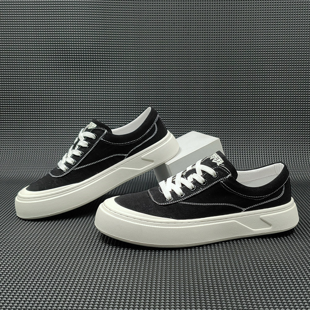 Men Fashion Breathable Canvas Flat Casual Shoes Newgew Shoes