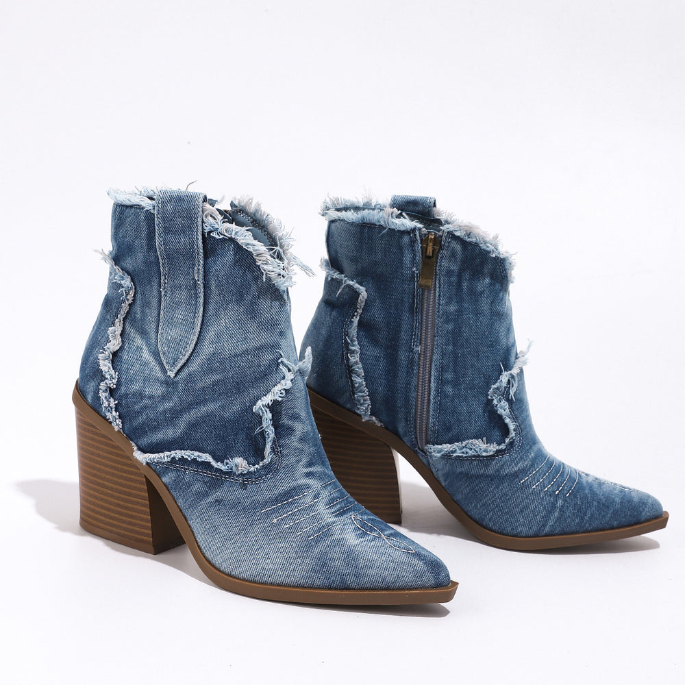 Women Chunky Canvas Sandals NewGew