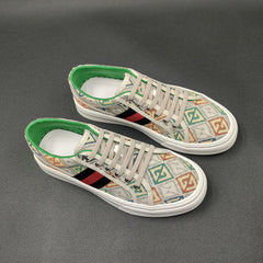 Men Stylish Canvas Flat Casual Shoes Newgew Shoes
