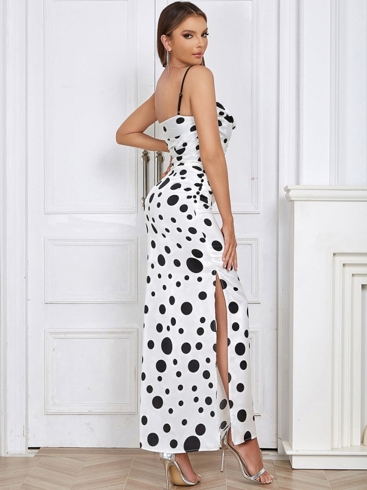 Polka Dot Maxi Dress Newgew Dresses