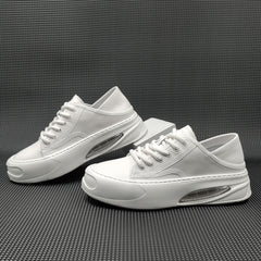 Men Minimalist Soft Leather Flat Casual Shoes Newgew Shoes