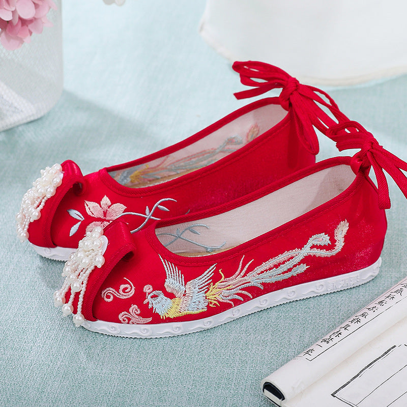 Height Increasing Insole Han Chinese Clothing Canvas Shoes Newgew
