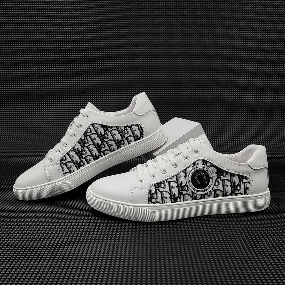 Men Fashion Textile Canvas Flat Casual Shoes Newgew Shoes