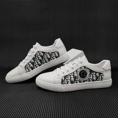 Men Fashion Textile Canvas Flat Casual Shoes Newgew Shoes
