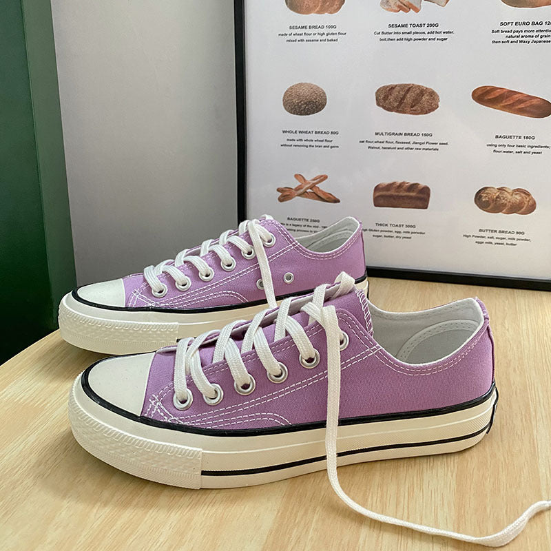 Women's Retro Classic Versatile Couple Board Canvas Shoes Newgew