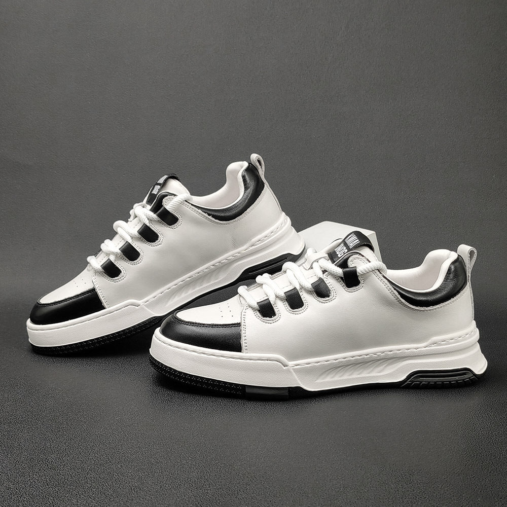 Men Minimalist Leather Casual Fashion Shoes Newgew Shoes
