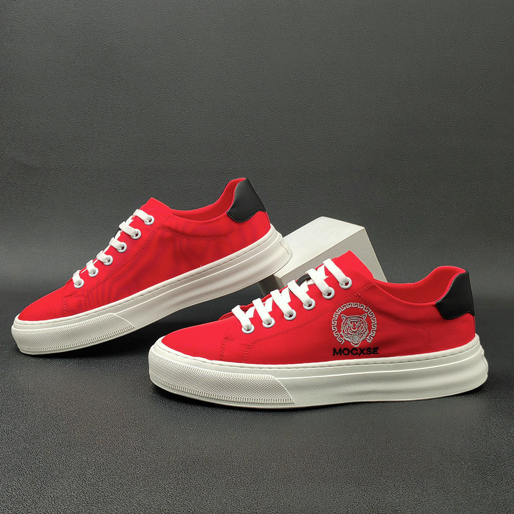 Men Fashion Canvas Flat Breathable Casual Shoes Newgew Shoes