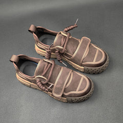Men Retro Minimalist Leather Casual Shoes Newgew Shoes
