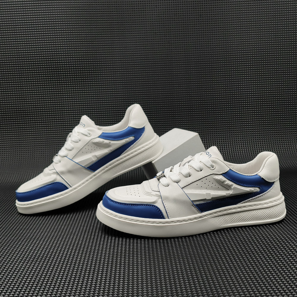 Men Fashion Leather Flat Casual Shoes Newgew Shoes