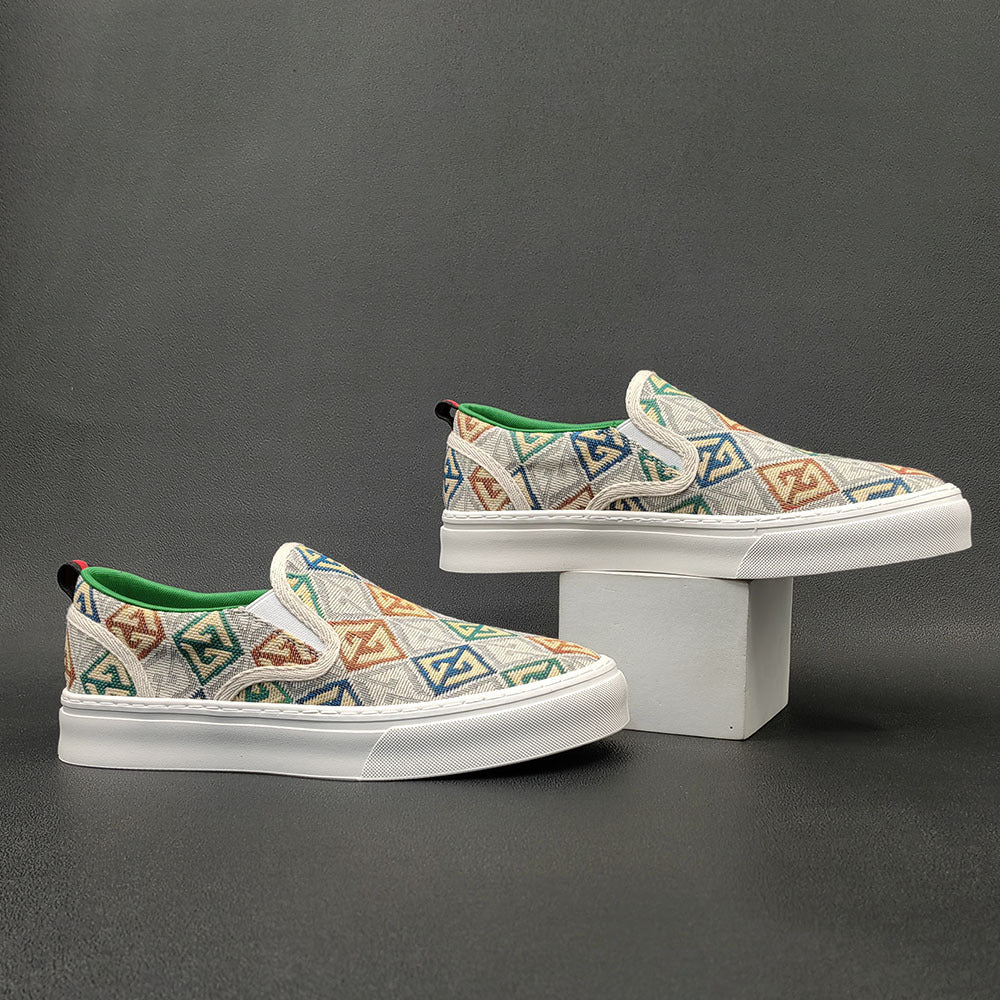 Men Fashion Casual Flat Canvas Shoes Newgew Shoes