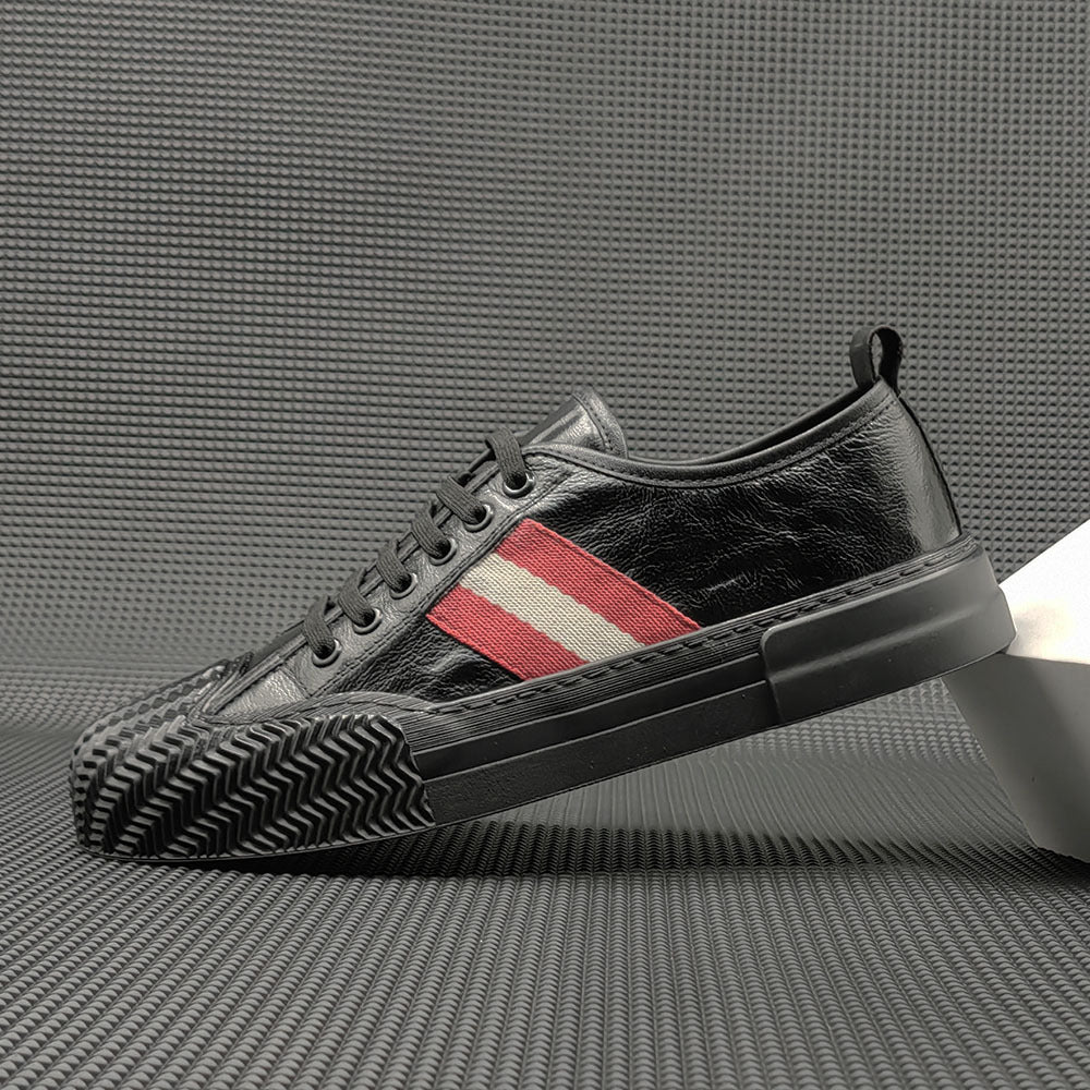 Men Minimalist Leather Flat Casual Shoes Newgew Shoes