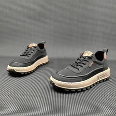 Men Fashion Breathable Canvas Casual Training Sneakers Newgew Shoes