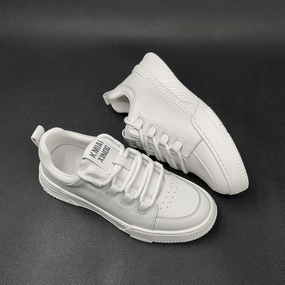 Men Minimalist Leather Casual Fashion Shoes Newgew Shoes