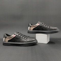 Men Color Matching Fashion Flat Casual Shoes Newgew Shoes