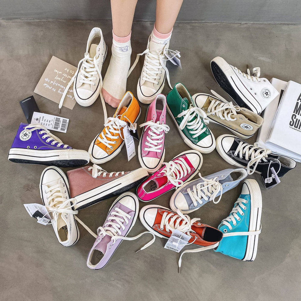 Slouchy Attractive Unique Women's Korean Versatile Canvas Shoes Newgew