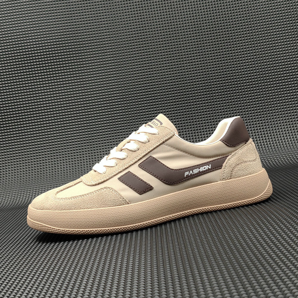 Men Fashion Suede Breathable Casual Training Sneakers Newgew Shoes