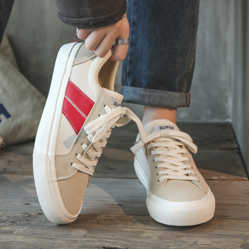 Men Fashion Casual Canvas Skate Shoes Newgew Shoes