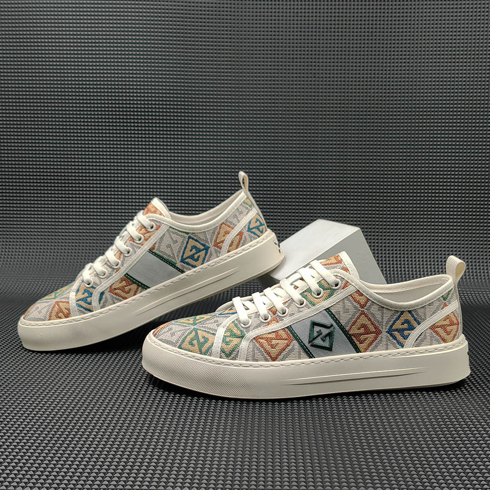 Men Stylish Fashion Canvas Slip-on Casual Shoes Newgew Shoes