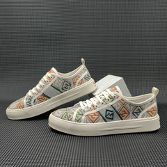 Men Stylish Fashion Canvas Slip-on Casual Shoes Newgew Shoes