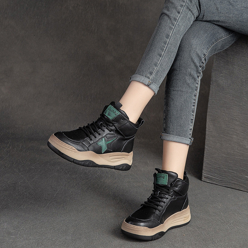 Women Retro Fashion Causal Ankle Boots Newgew Shoes