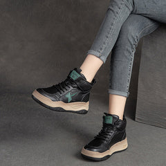 Women Retro Fashion Causal Ankle Boots Newgew Shoes