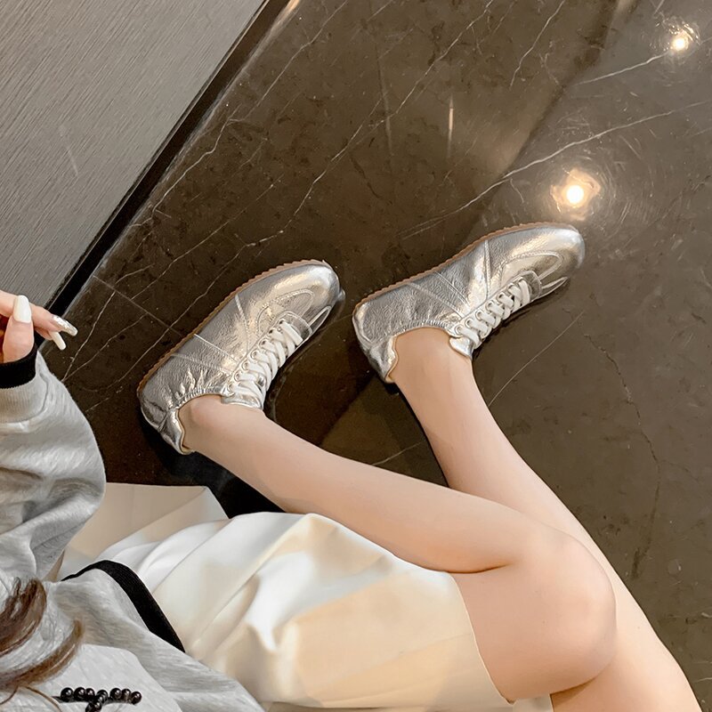 Flat retro soft-soled sports casual shoes Newgew