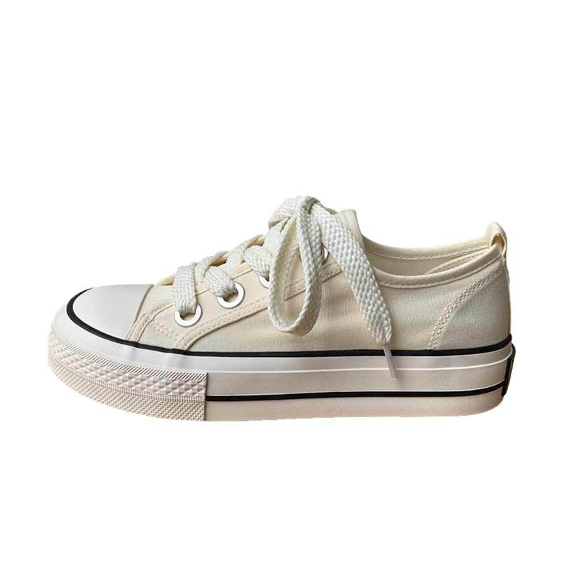 Female Sweet Retro Skateboard Spring And Canvas Shoes Newgew