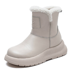 Women Retro Furred Winter Snow Boots Newgew Shoes