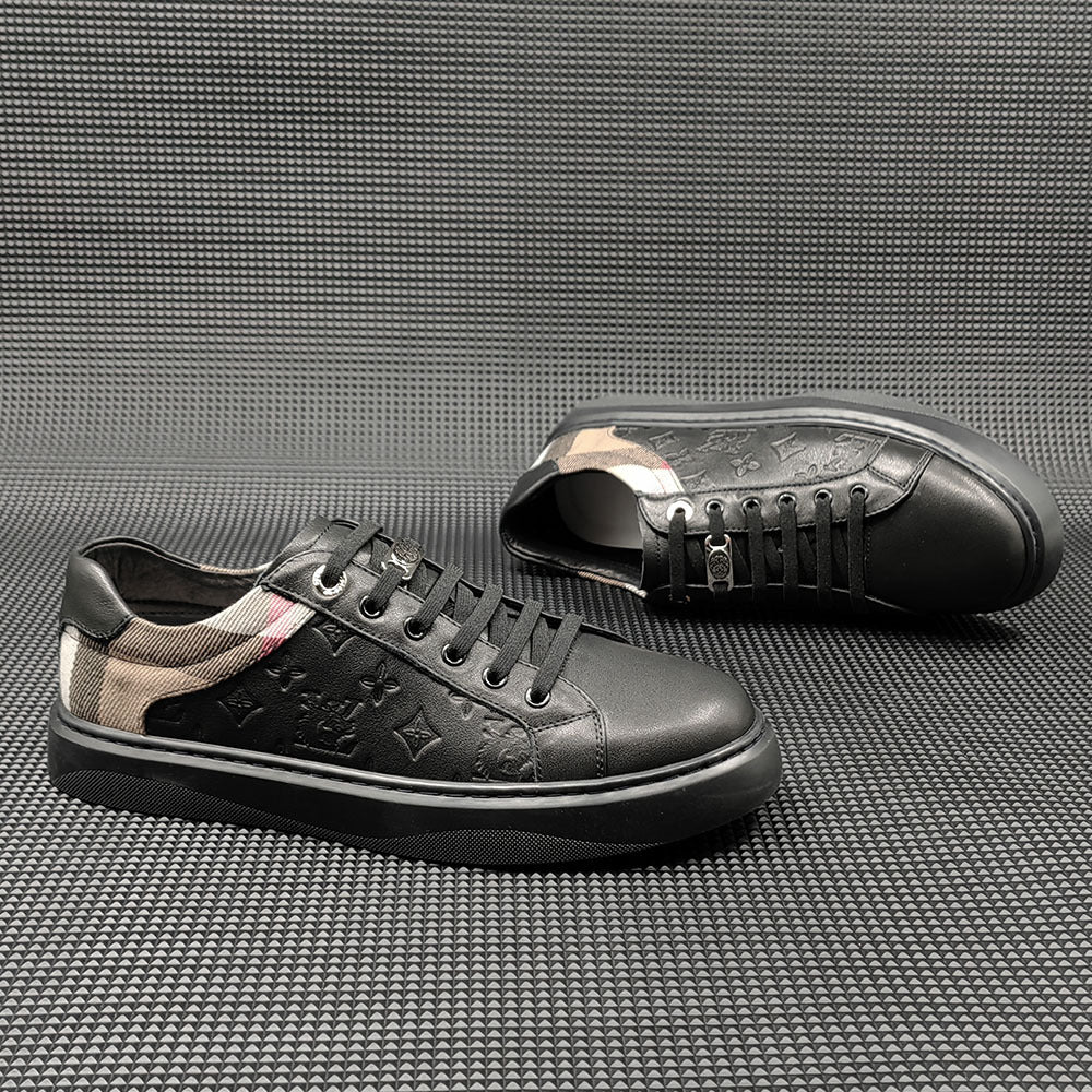 Men Color Matching Fashion Flat Casual Shoes Newgew Shoes