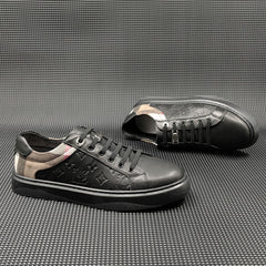 Men Color Matching Fashion Flat Casual Shoes Newgew Shoes