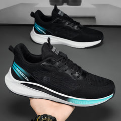 Men Stylish Summer Breathable Mesh Running Sneakers Newgew Shoes