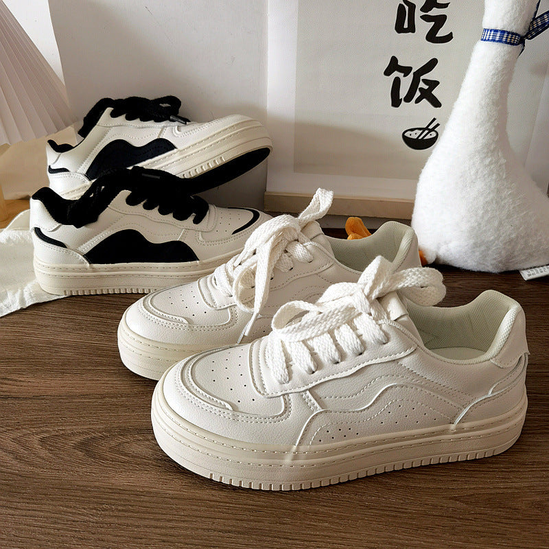 Women's Autumn White Flat Summer Breathable Versatile Canvas Shoes Newgew