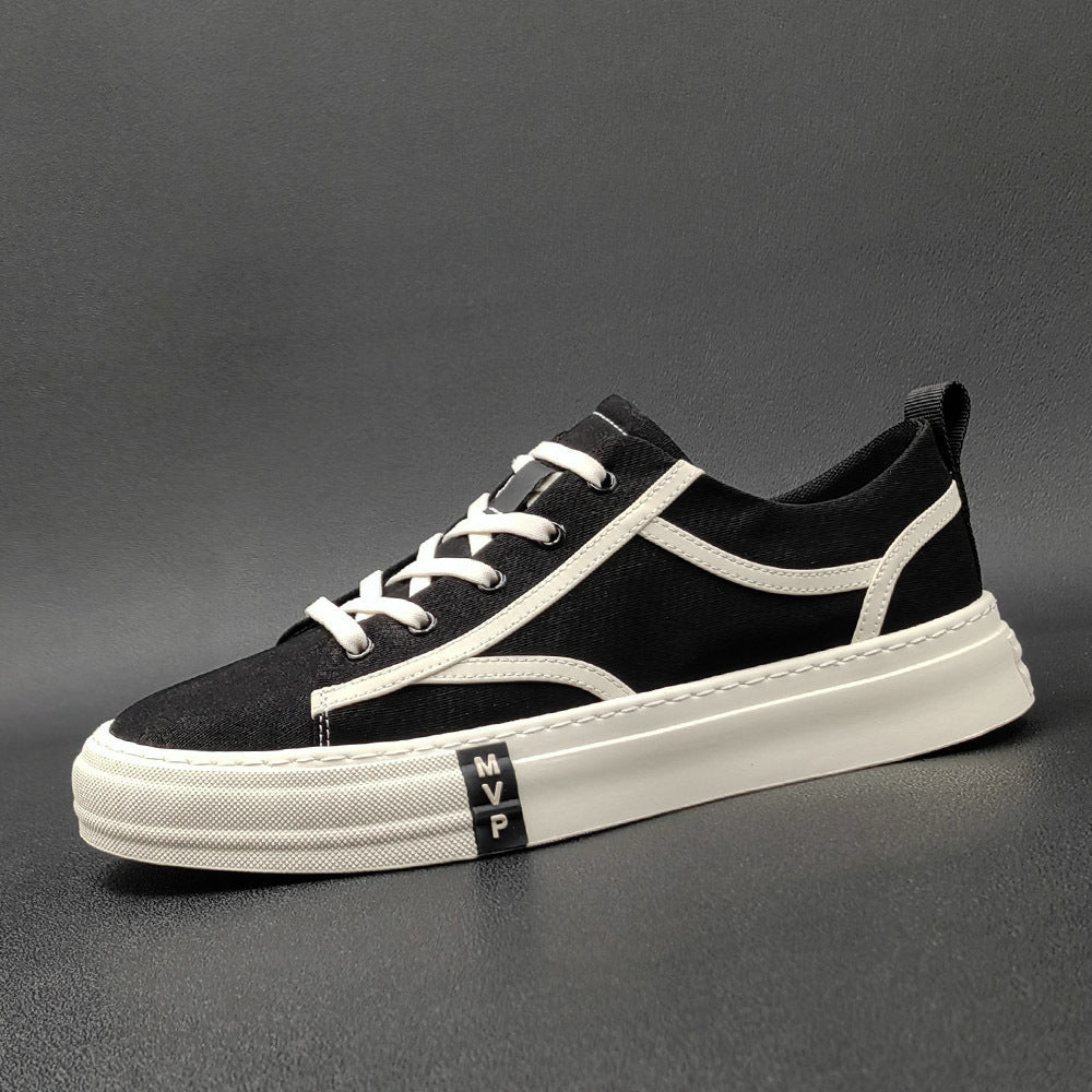 Men Fashion Breathable Canvas Flat Casual Shoes Newgew Shoes