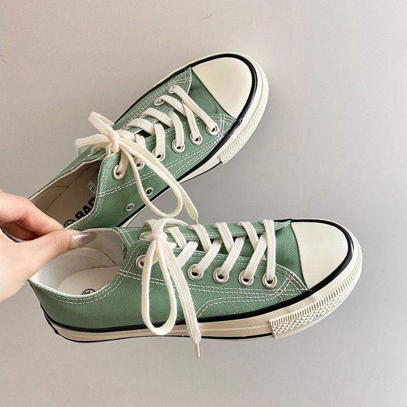 Women's Retro Classic Versatile Couple Board Canvas Shoes Newgew