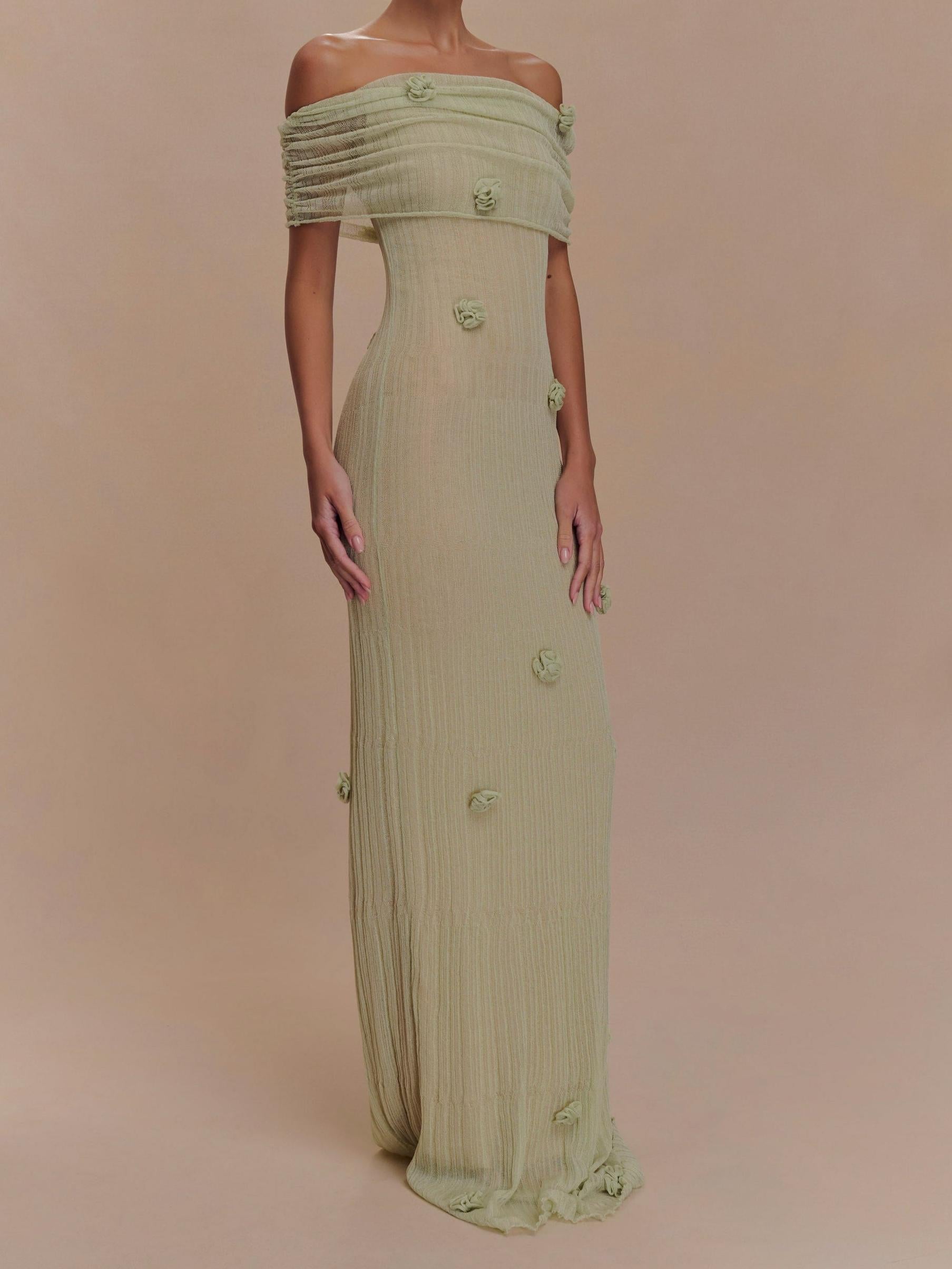 Orchid Knit Maxi Dress Newgew Dresses